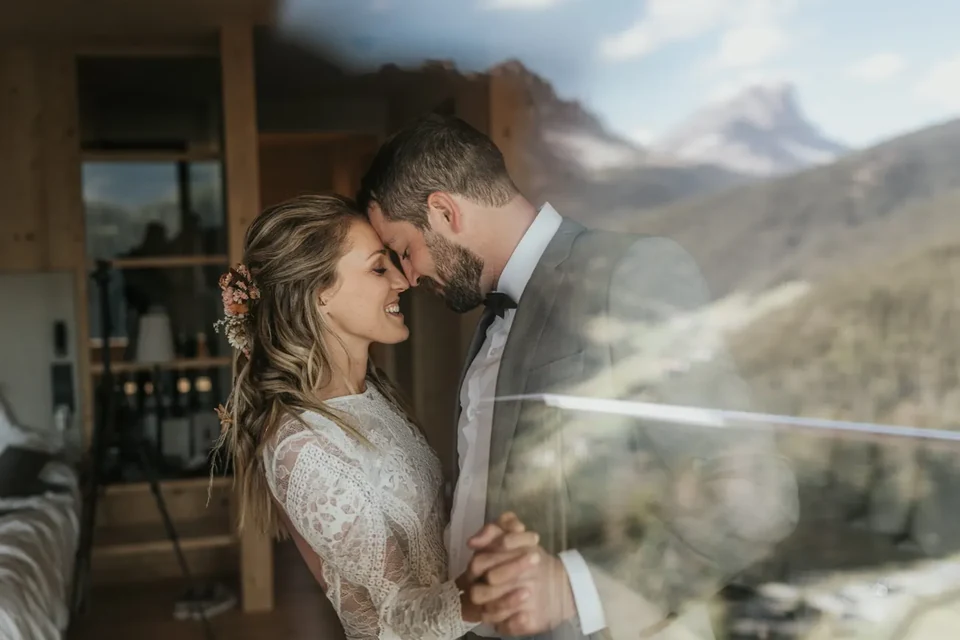 Adventure Helicopter Elopement in the Dolomites