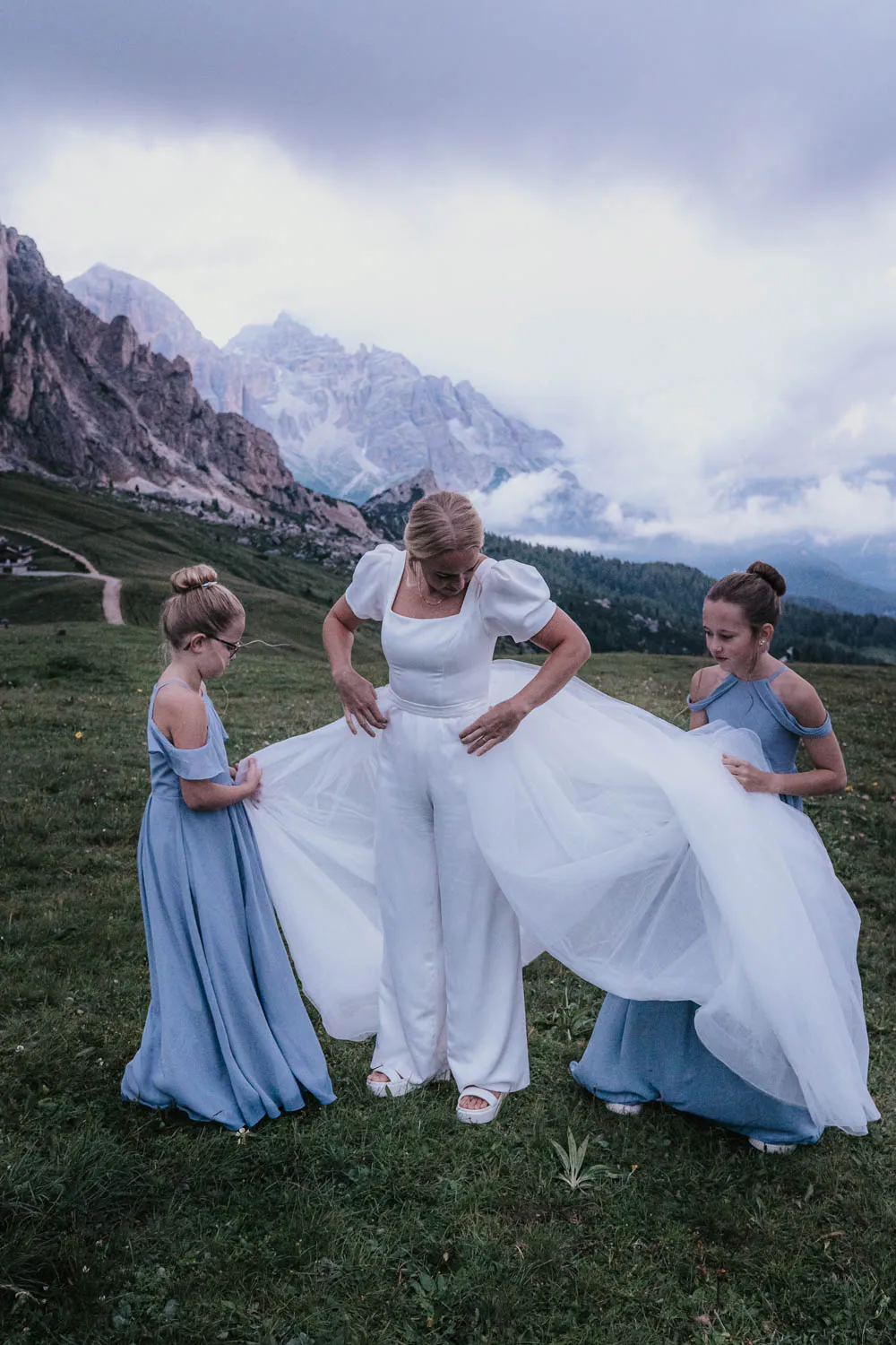 Mountain Peaks Climbing Wedding in the Dolomites