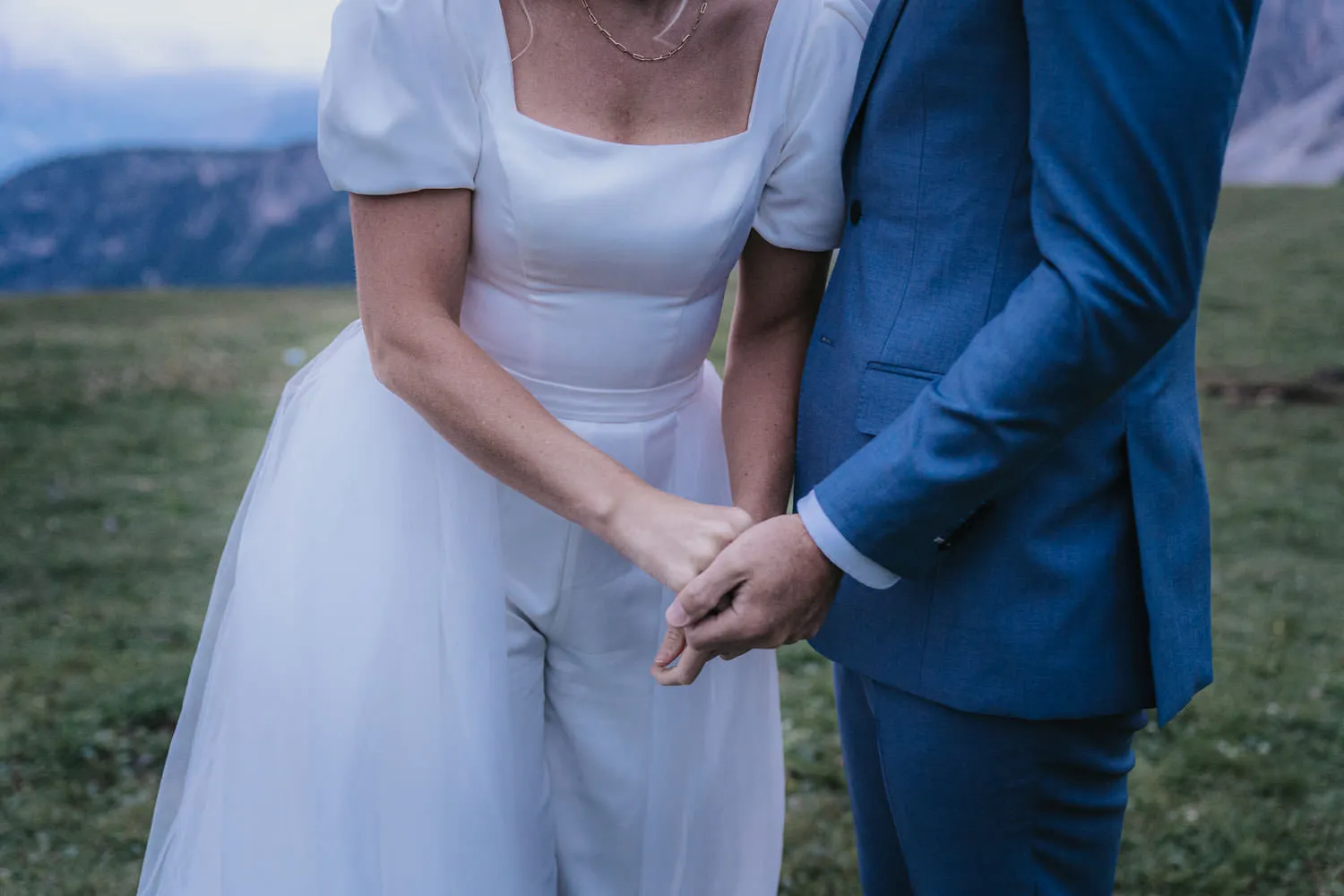 Mountain Peaks Climbing Wedding in the Dolomites