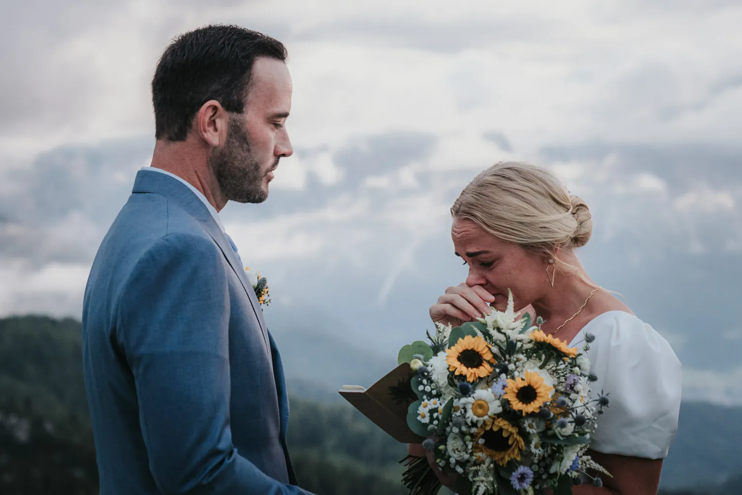 Mountain Peaks Climbing Wedding in the Dolomites