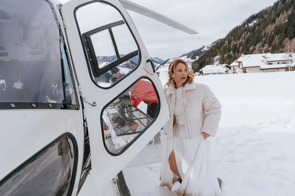 A Winter Wedding in Val Gardena