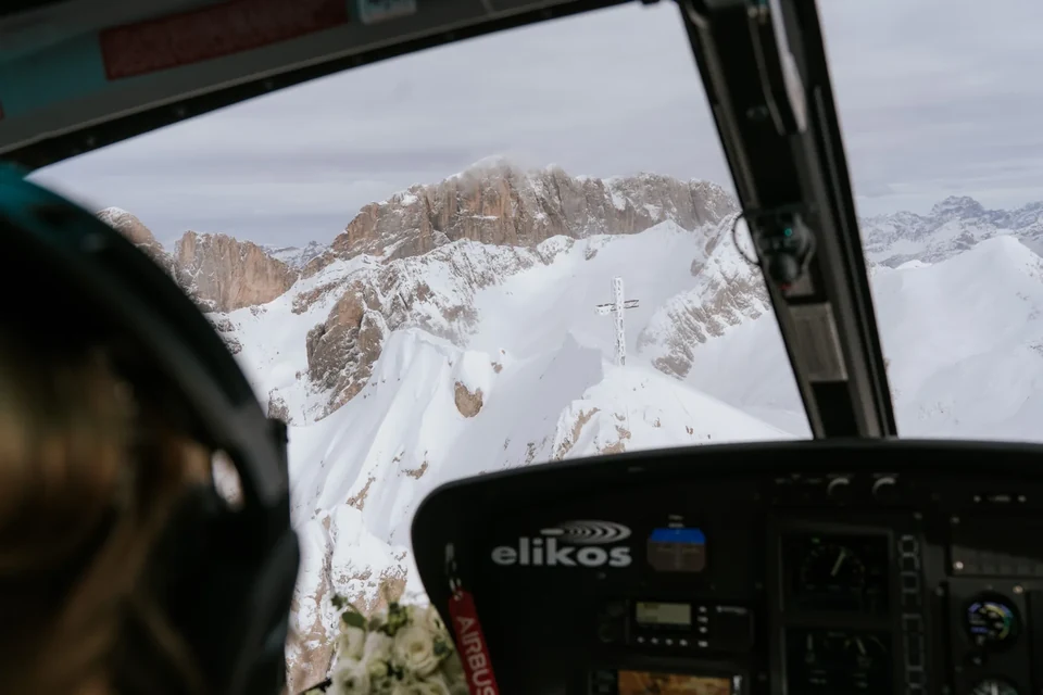 A Winter Wedding in Val Gardena