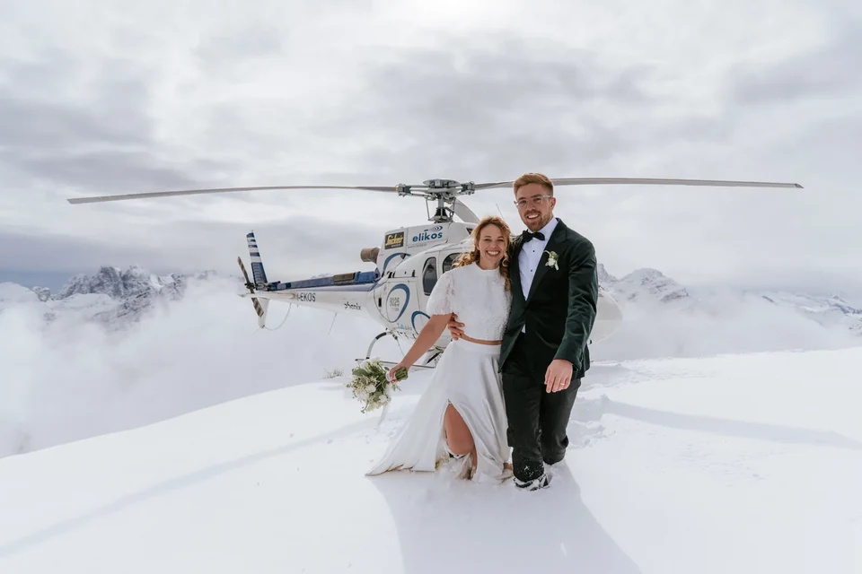 A Winter Wedding in Val Gardena