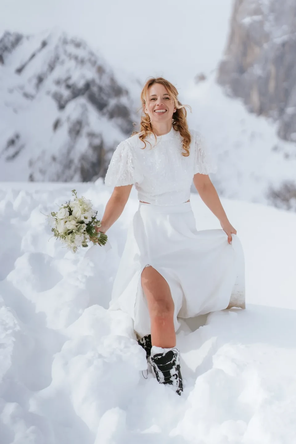 A Winter Wedding in Val Gardena