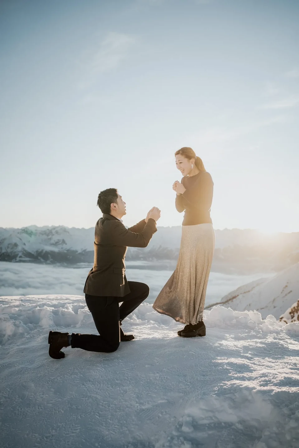 A Peak Proposal &mdash; Mountainous Engagement