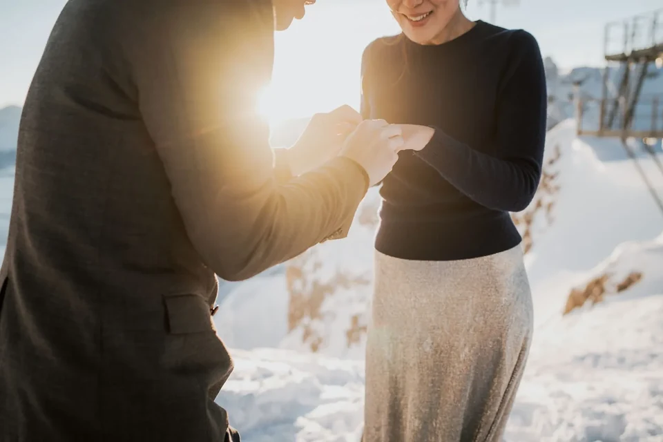 A Peak Proposal &mdash; Mountainous Engagement
