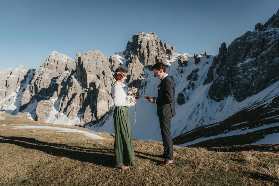 Official Elopement on Top of Tyrol