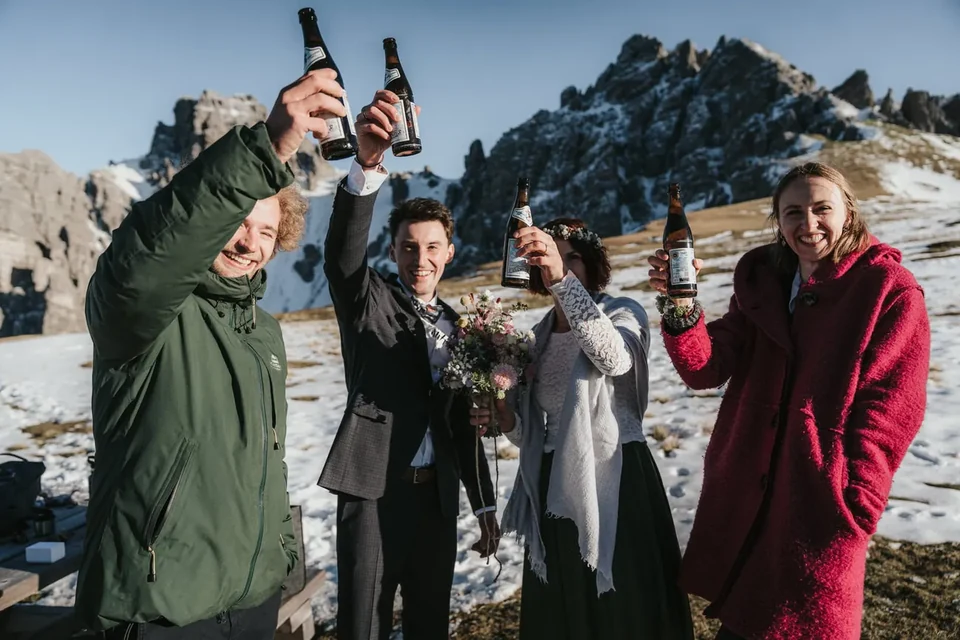 Official Elopement on Top of Tyrol
