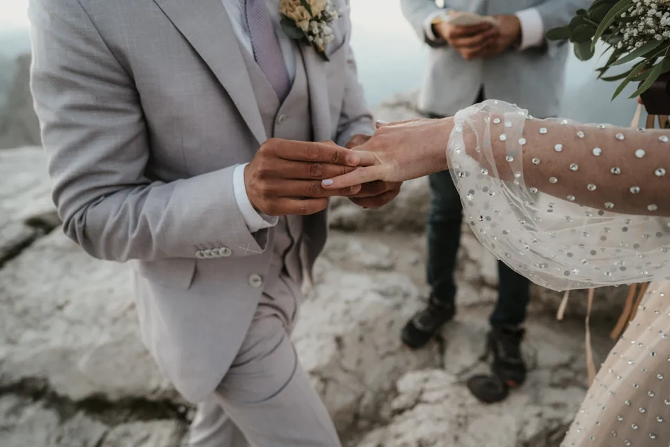 A Magical Sunrise Elopement in the Dolomites