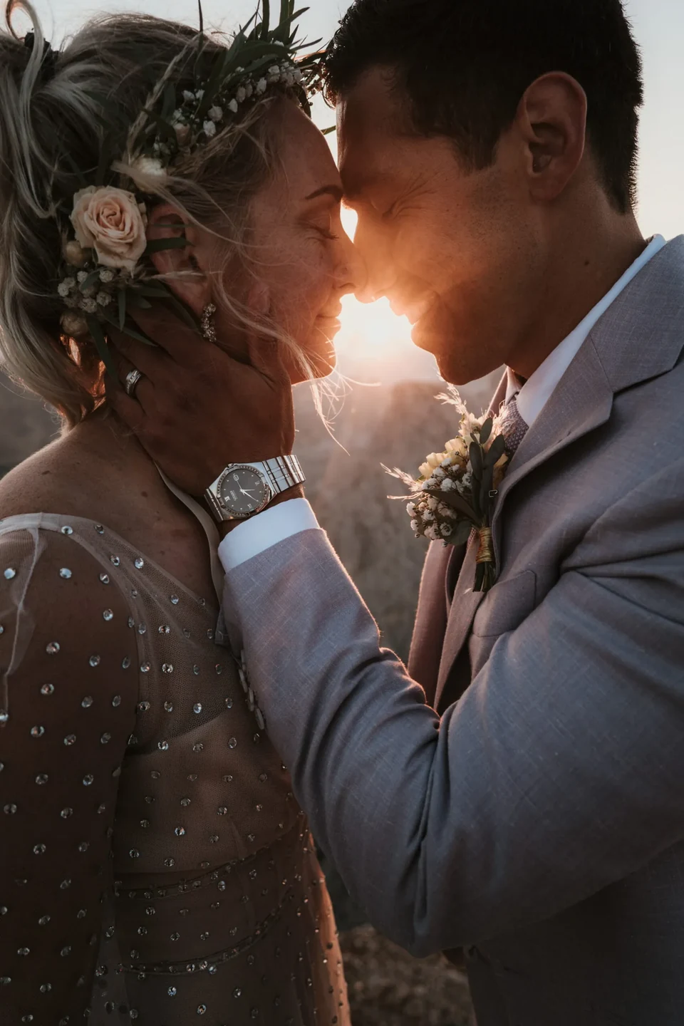 A Magical Sunrise Elopement in the Dolomites