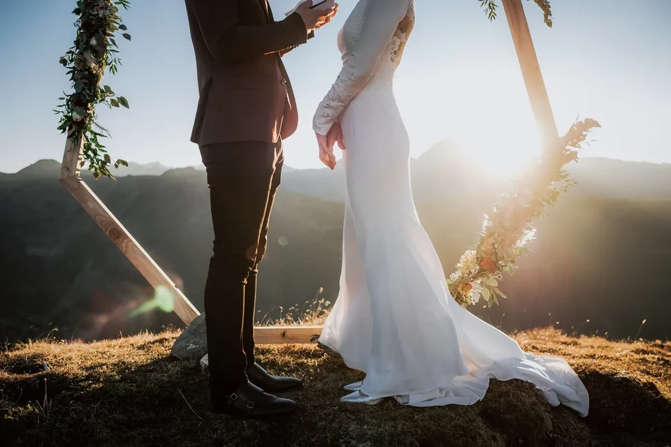 Mountain-Top Sunset Elopement