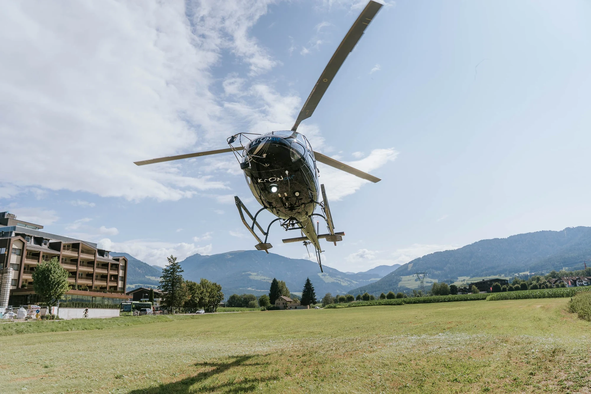 A Three-Stop Helicopter Elopement in the Dolomites