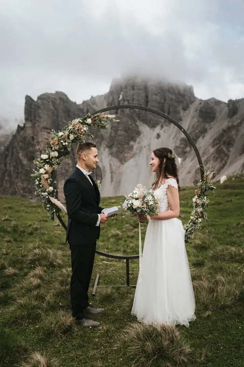 Official Elopement on Top of Tyrol