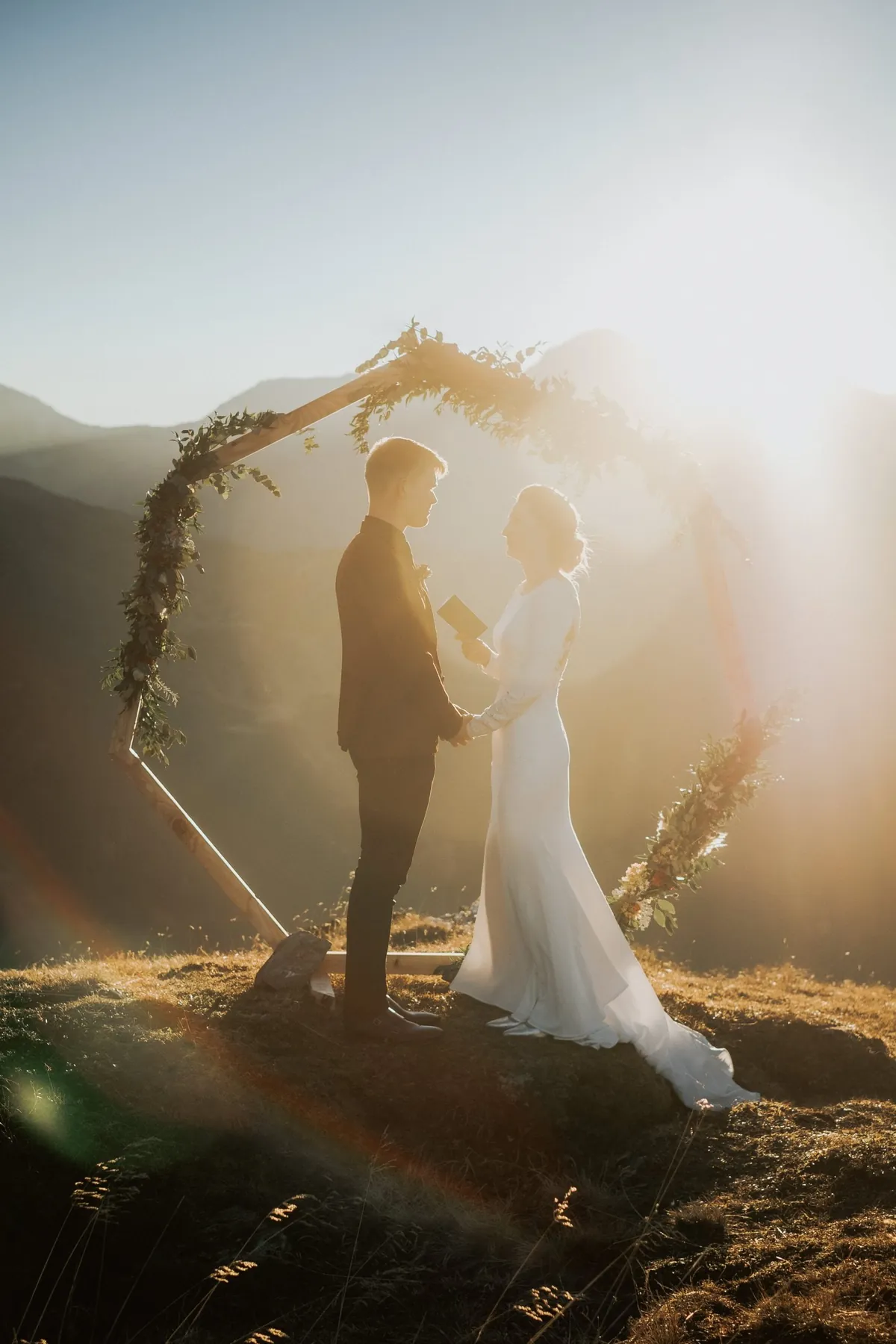 Mountain-Top Sunset Elopement